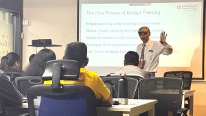 Chandigarh Design School Conducts Corporate Design Thinking Workshop for Circulants USA